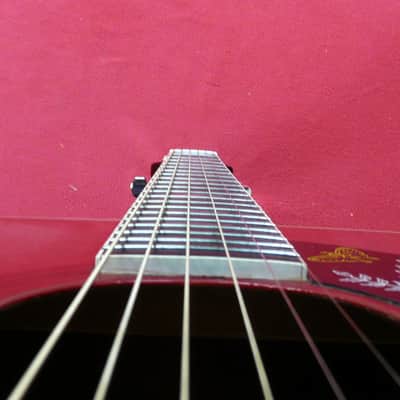 Morris WH-20 Humming Bird Late 70's Red Sunburst | Reverb