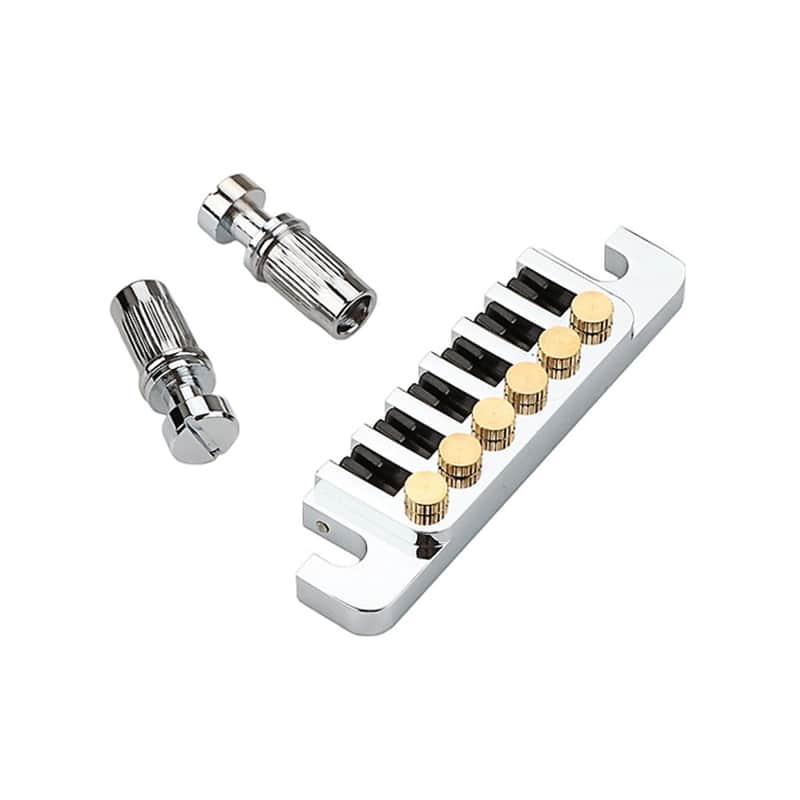 Les Paul SG Style Brass Seat 6 String Tailpiece image 1