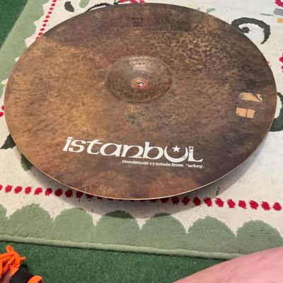 RARE PRE SPLIT 22” Istanbul TURK Ride 3824g UNIQUE DRY image 22