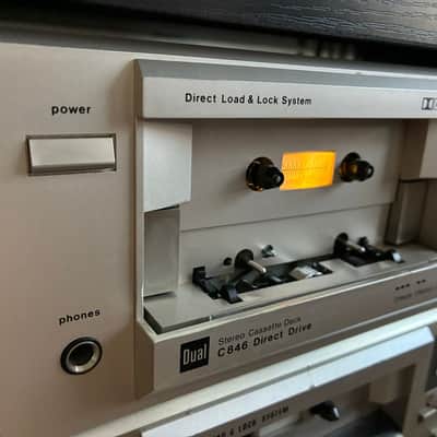DUAL C846 Cassette Deck 3 Head (Japan) Fully Tested image 14