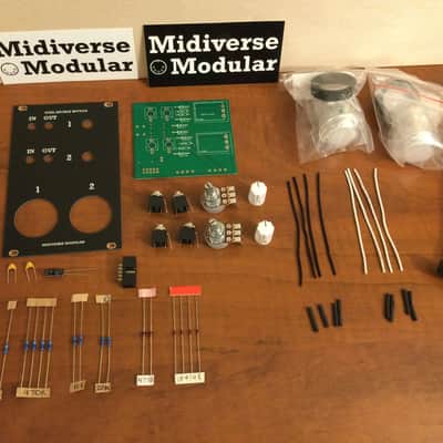 Midiverse Modular - Dual Arcade Button - DIY Kit - Eurorack image 1