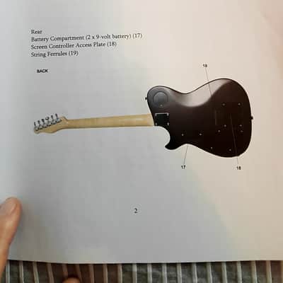 Manson Guitars MB1 Red Glitter (2012 Generation) image 5