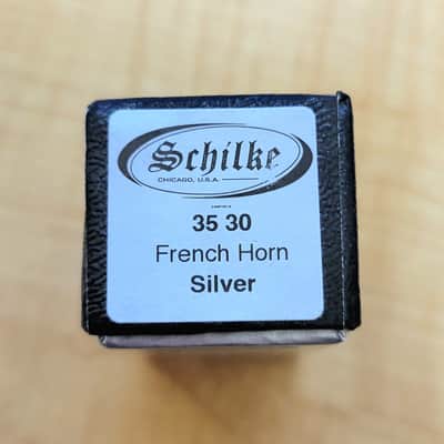 Schilke 30 Standard Series French Horn Mouthpiece - Silver Plated image 2