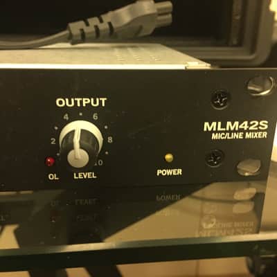 Rane MLM42S Mic/Line Stereo Rack Mixer Fully Functional, Quiet, Excellent Condition image 2
