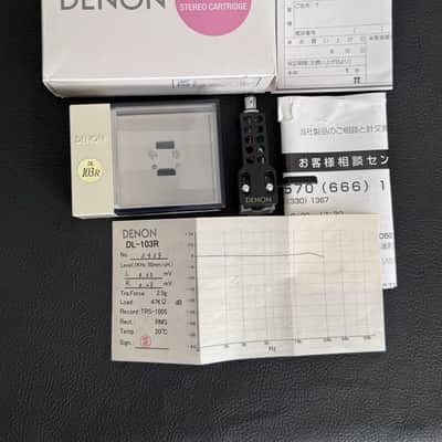 Denon DL-103R Moving Coil (MC) Phono Cartridge & Denon Headshell & Original box image 13