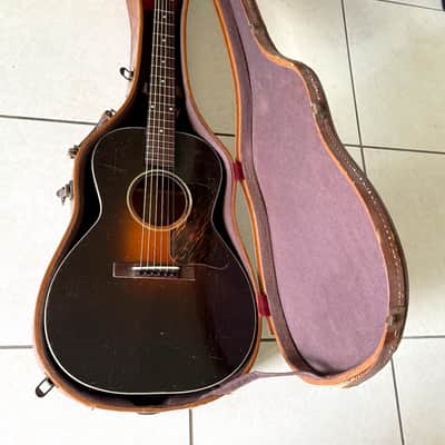 Gibson L-00 1933 - rare 1st year w/a Small Center Sunburst finish w/an Elevated Fingerboard ! image 17