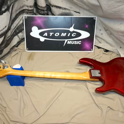 Peavey Fury IV 4-string Bass Guitar Red AS IS - * Truss Rod Cannot Be Adjusted * - For The Locals image 4