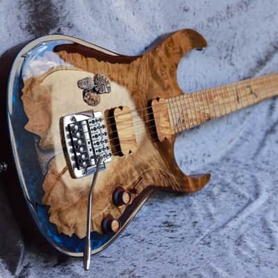 GB Liuteria Boutique Ergal 6 string Fossil edition image 3