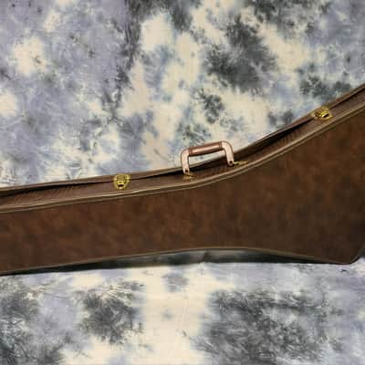 Vintage 1977 D'Andrea Z Explorer Alligator Look Soft Shell Guitar Case Warranty Card Candy image 3