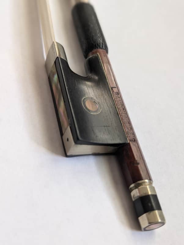 L. BAUSCH LEIPZIG Violin Bow 64 Gram Permambuco Wood 4/4 image 1