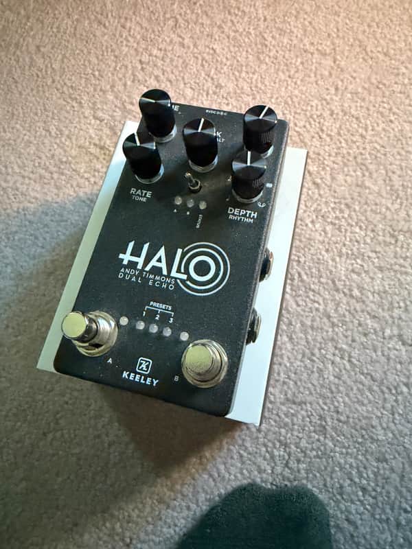 Keeley Halo Andy Timmons Signature Dual Echo 2022 - Present - Black image 1
