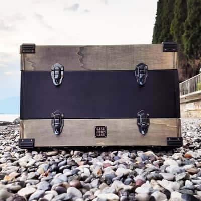 9U Eurorack Case Powered, 84 or 104 hp, patched resealable, modular synthesizer synth image 5