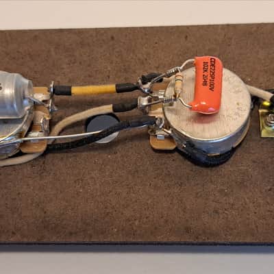 Tele Style Wiring Harness Kit w/5-Way Super Switch - Free USA Shipping image 1
