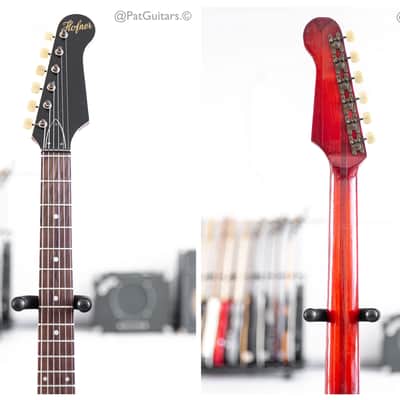 1960 Hofner Colorama II in Cherry Red image 3