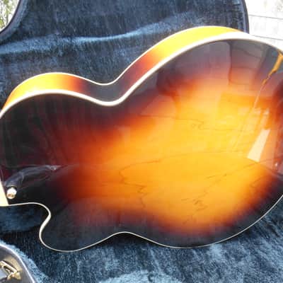 Archtop Tribute AT 350  ES 350 2017 two tone burst image 2