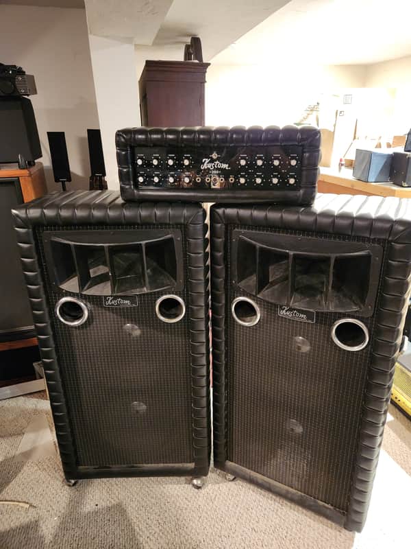 Vintage Kustom Tuck n Roll Complete PA System image 1