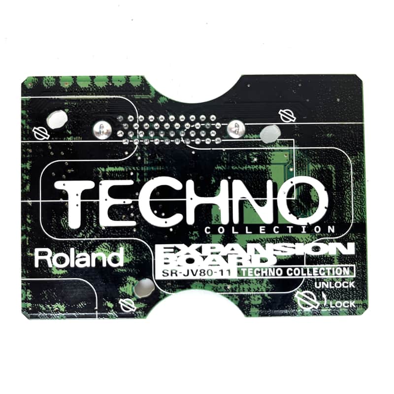 Roland SR-JV80-11 Techno Collection Expansion Board 1990s - Made in Japan Worldwide Shipment image 1