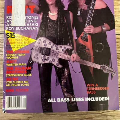 Guitar For The Practicing Musician RATT Warren DeMartini Robin Crosby Dec 1985 Back Issue with Tab image 1