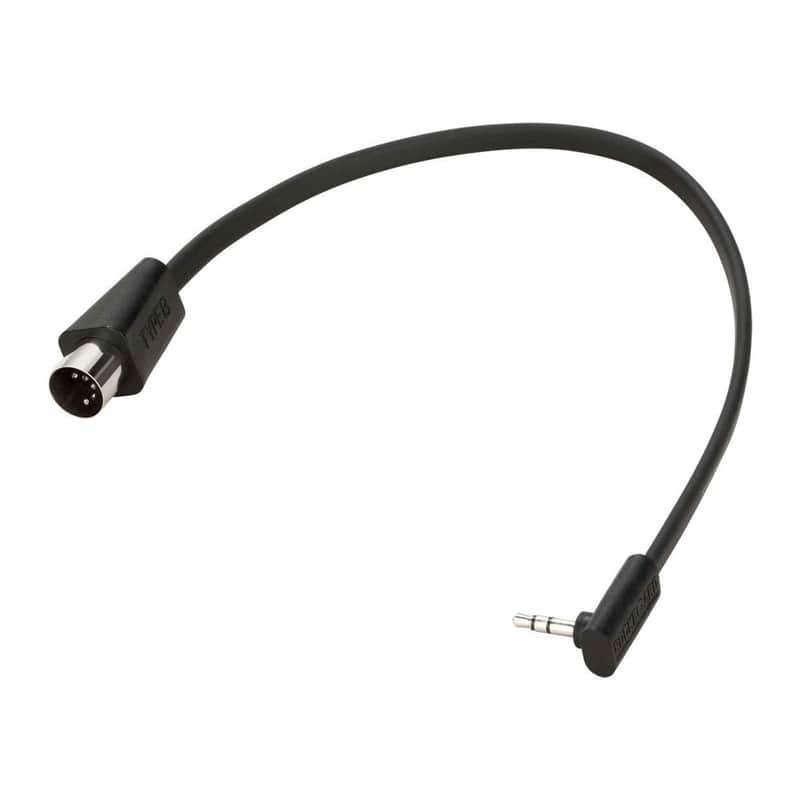 RockBoard Flat TRS to MIDI Cable, TRS-MIDI Type B - 30 cm image 1