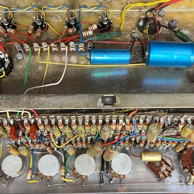 Vintage 1963 Vox AC30/6 Normal with Original JMI Egg Footswitch and Flight Case image 24