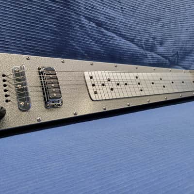 Fouke Industrial Guitars RAIL Model Industrial Aluminum Lap Steel Guitar image 5