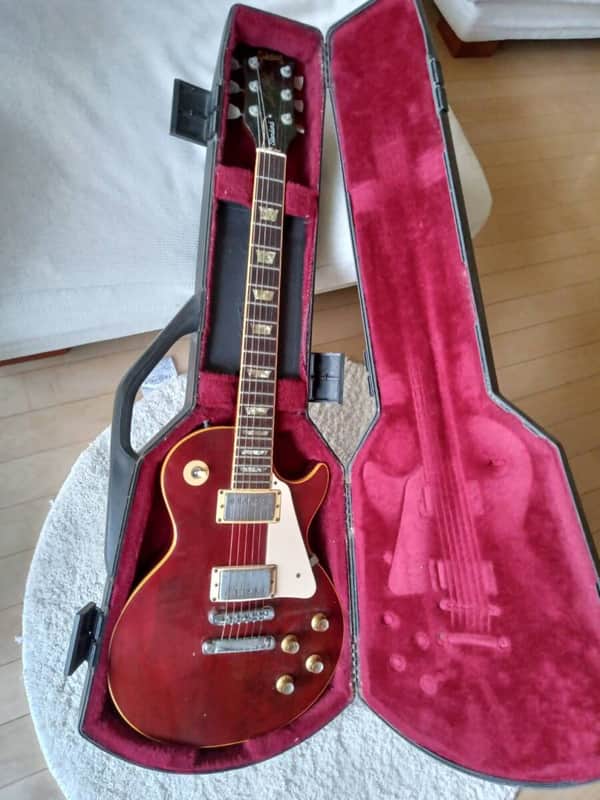 1976 Gibson Les Paul Standard Vintage Wine Red Electric Guitar w/ Original Case USA image 1