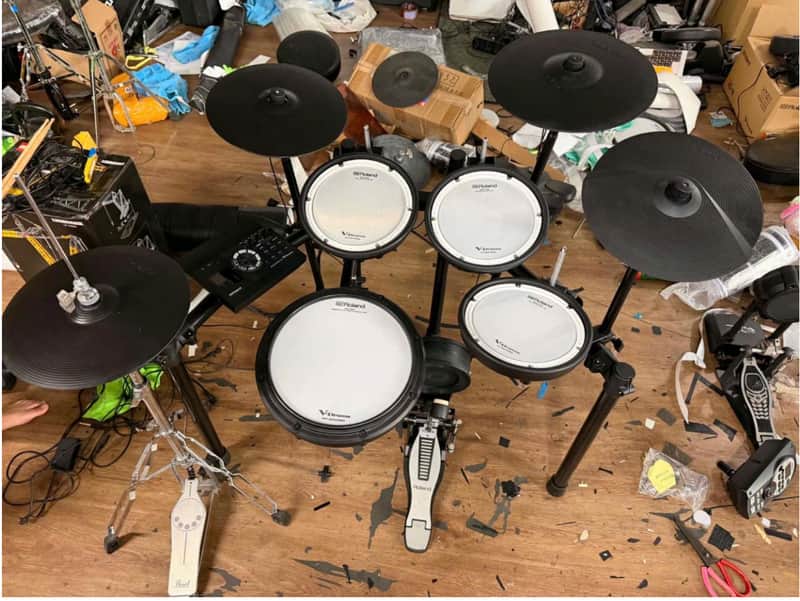 TD-17KVX V-Drum Kit Used In Mint Condition image 1