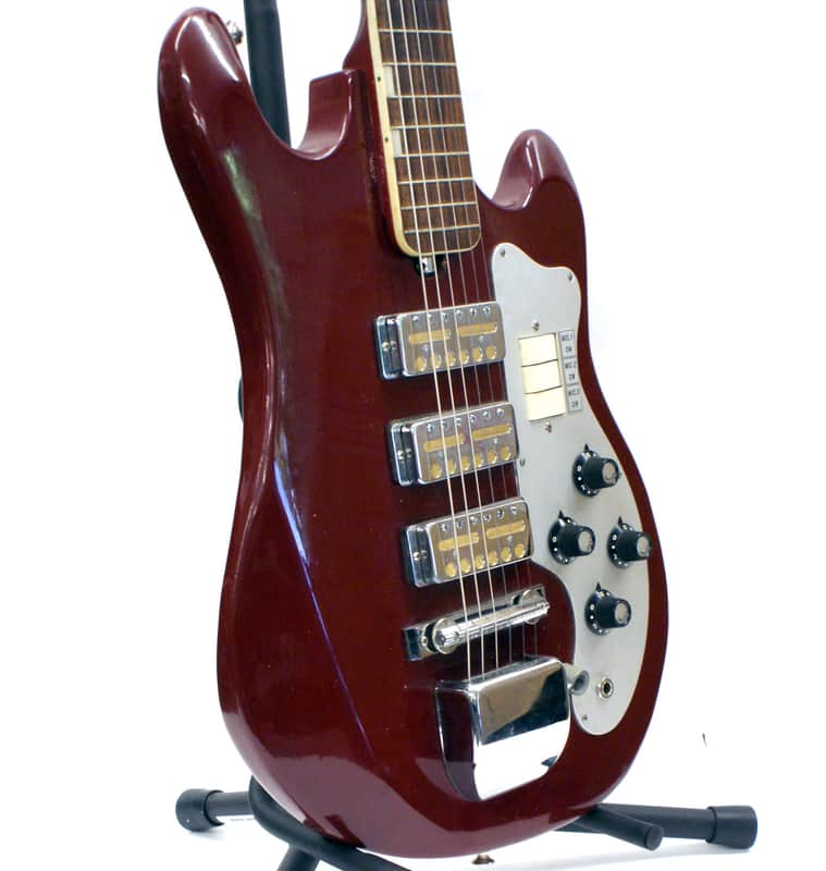 Vintage Sixties Teisco ET-300 Electric Guitar with 3 Gold Foil SS