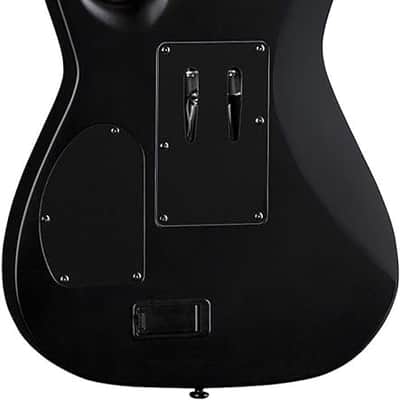 Dean Guitars 6 String Exile Select Floyd Fluence Electric Guitar, Black Satin, Right, F FL BKS image 3