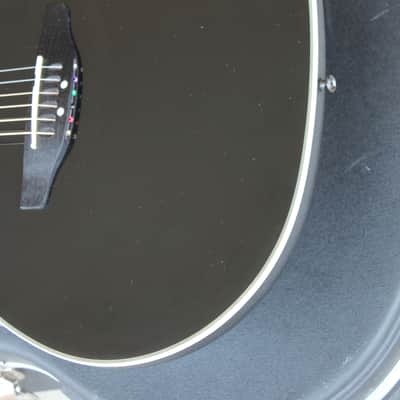 Ovation Model CC057 Celebrity Cutaway Acoustic Guitar Black Finish + OHSC image 3