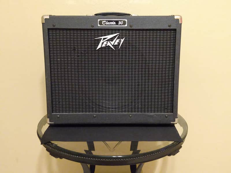 Peavey Classic 30 2-Channel 30-Watt 1x12" Guitar Combo Amp - Black Tweed w/ Cover image 1