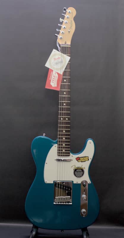 2001 Fender American Series Telecaster Blue Metallic USA Rosewood NOS Hard Case & Inventory image 1