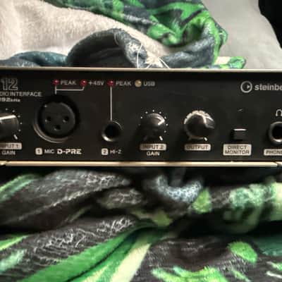 Steinberg UR12 USB 2.0 Audio Interface 2010s - Silver/Black image 4