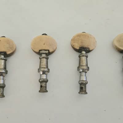 Vintage 1920's Grover Champion Tenor Banjo Tuner friction pegs set - Parts image 2