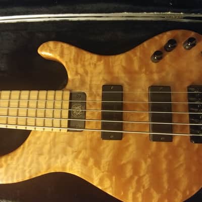 Modulus Genesis 5 - Maple fretboard and Maple Quilt Top Bartolini's G5 image 2