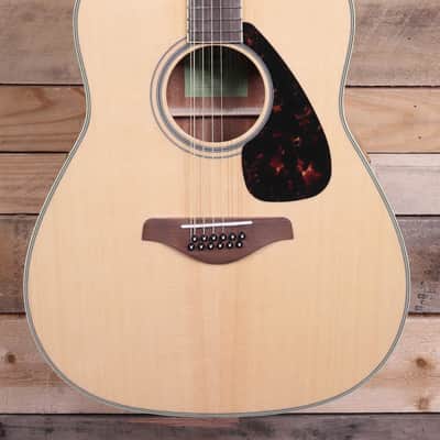 Yamaha FG820-12 12-String Acoustic Guitar Natural image 1