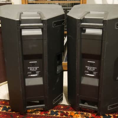 SET OF TWO - Electro-Voice ZLX-15, 15" 2-Way Speakers image 5