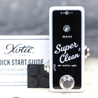 Xotic Effects Super Clean Buffer High End Buffer with Gain Control Effect Pedal image 9