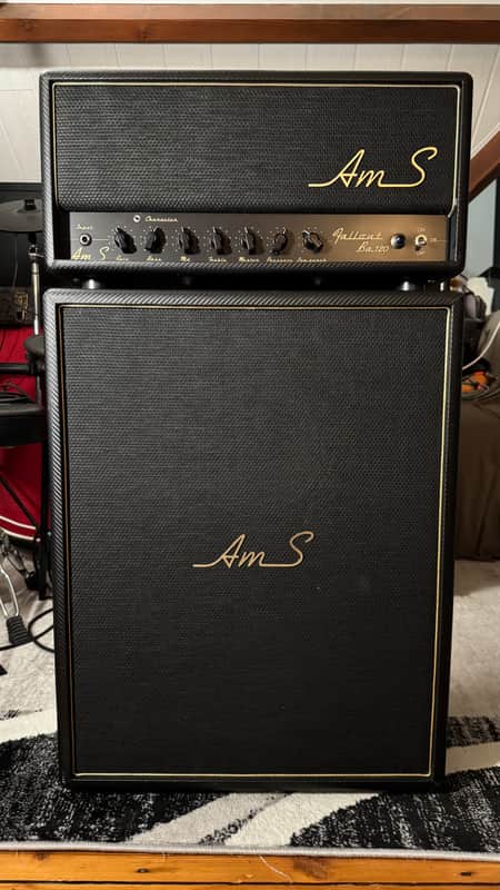 AmS Amplifiers Fallout BA-120 Bass 2025 - Carbon Black image 1