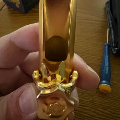 Theo Wanne Lakshmi Gold Metal 7* Tenor Saxophone Mouthpiece image 2