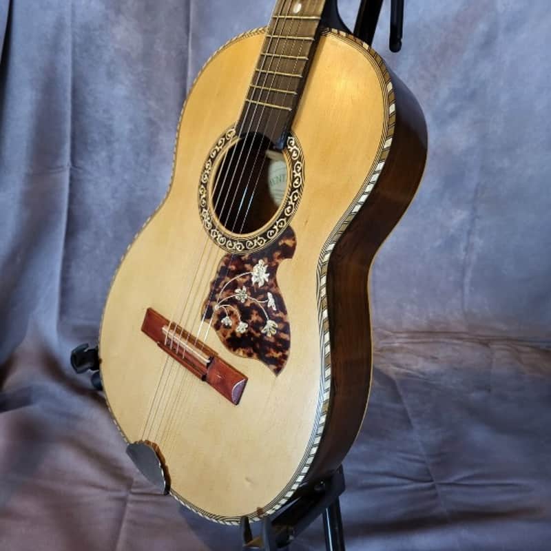 Mirecourt Blues - 1910-30's Masterbuilt Salon Guitar - Excellent