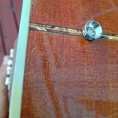 Octave Mandolin Converted Travel Guitar, blemished image 3