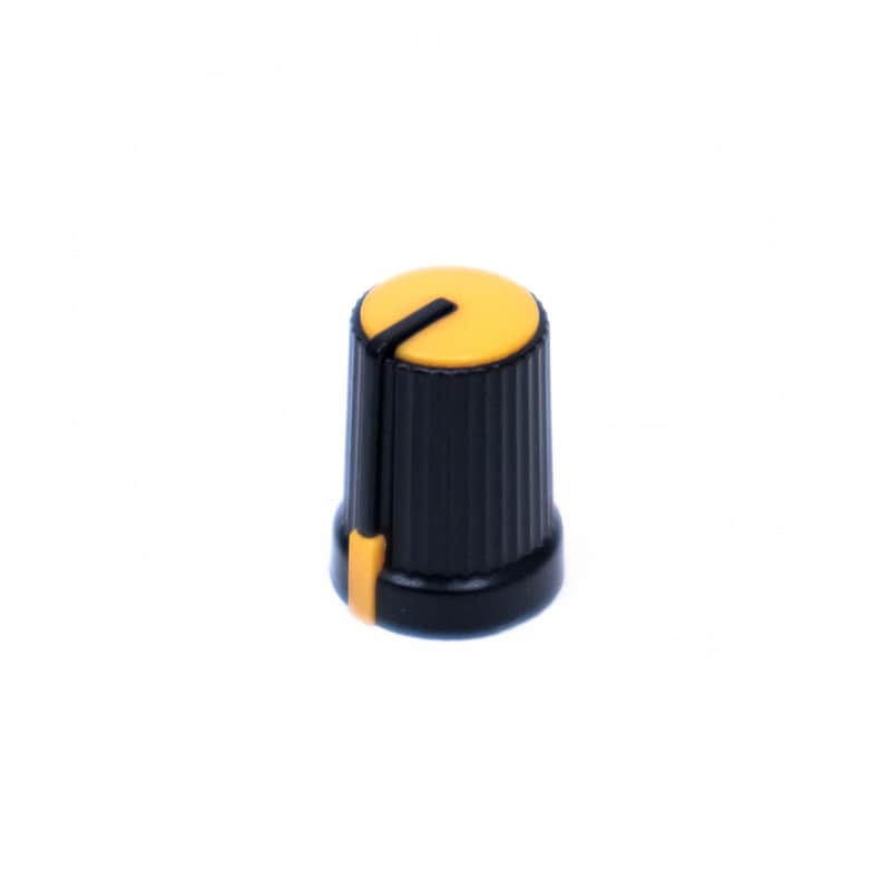 Tascam Orange Aux Knob with Indicator Line for Model 12, Model 16, Model 24 image 1
