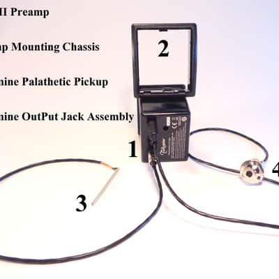 Takamine DIY UpGrade Kit CT4BII Preamp / TP0808C Output Jack Assembly / TP0821 Preamp Mounting Frame / TP0807 Palathetic Pickup image 10