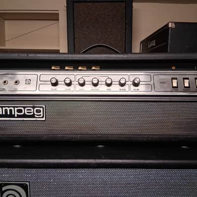 Late 70s Ampeg V-4 100-Watt Guitar Head Fully Serviced with Reverb image 1