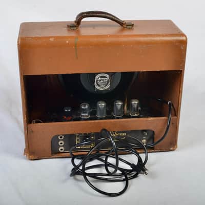 Gibson BR-6F 3-Input 10-Watt 1x10" Guitar Combo 1953 - Brown image 12