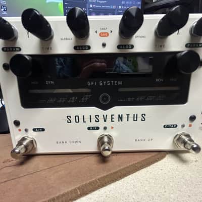 GFI System GFI System Solis Ventus Dual‐Engine Delay and Reverb Pedal 2025 White image 2
