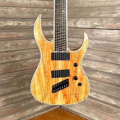 BC Rich Shredzilla 7 string Prophecy Electric Guitar Spalted Maple (1034) image 1
