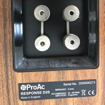 Pair of ProAc D20R speakers in premium Rosewood finish image 9