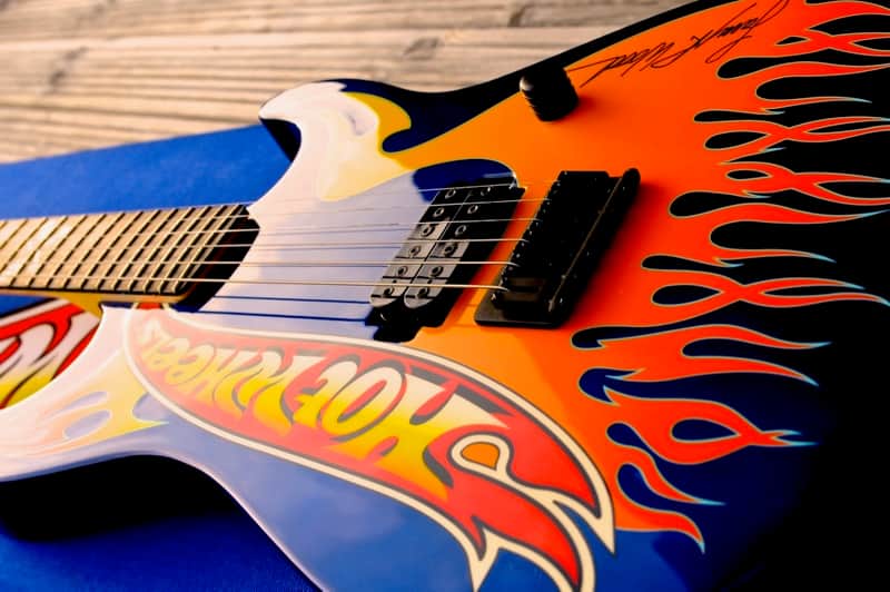 Fender "Hot Wheels" master built stratocaster 2003 artist: larry wood image 1